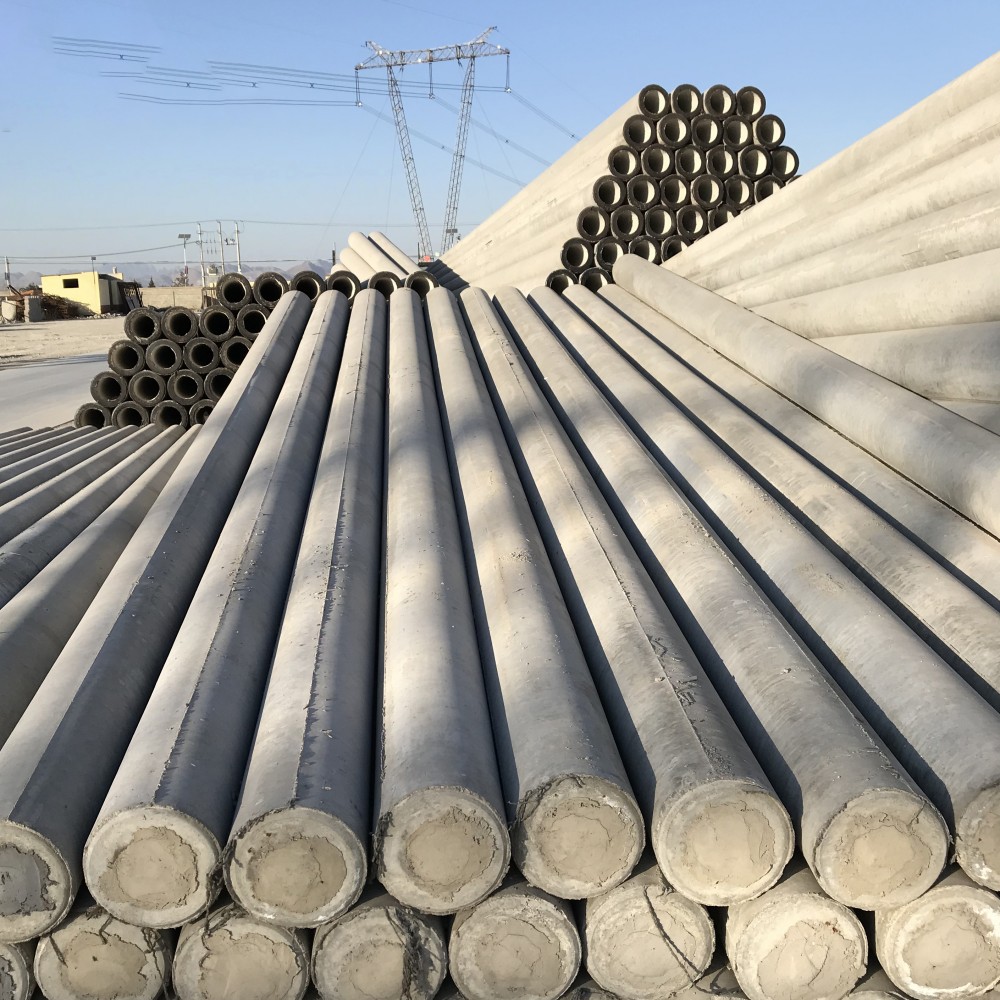 肥西190×18米非预应力水泥电线杆